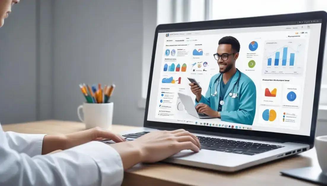 Principais estratégias para captar pacientes online